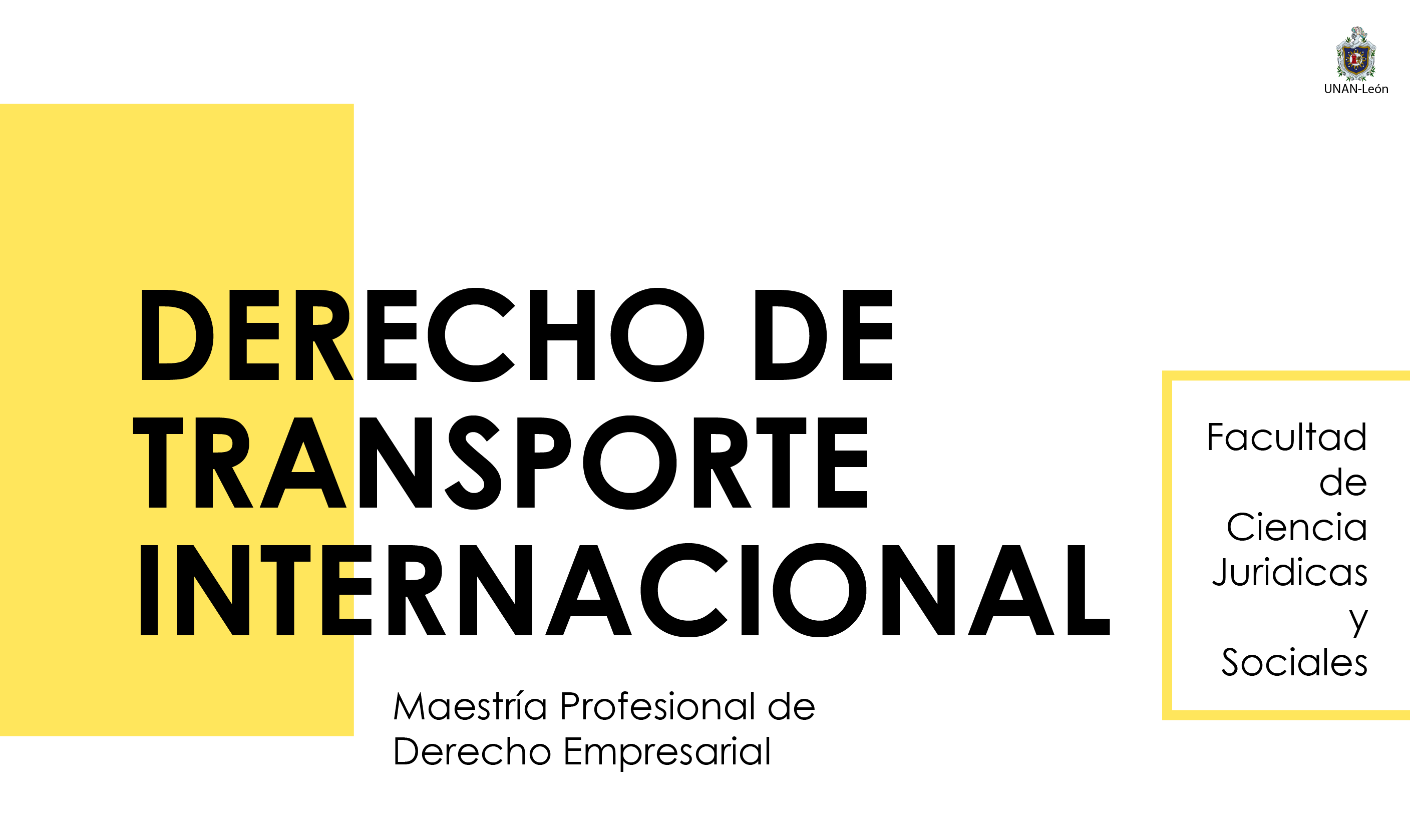 Derecho del transporte internacional